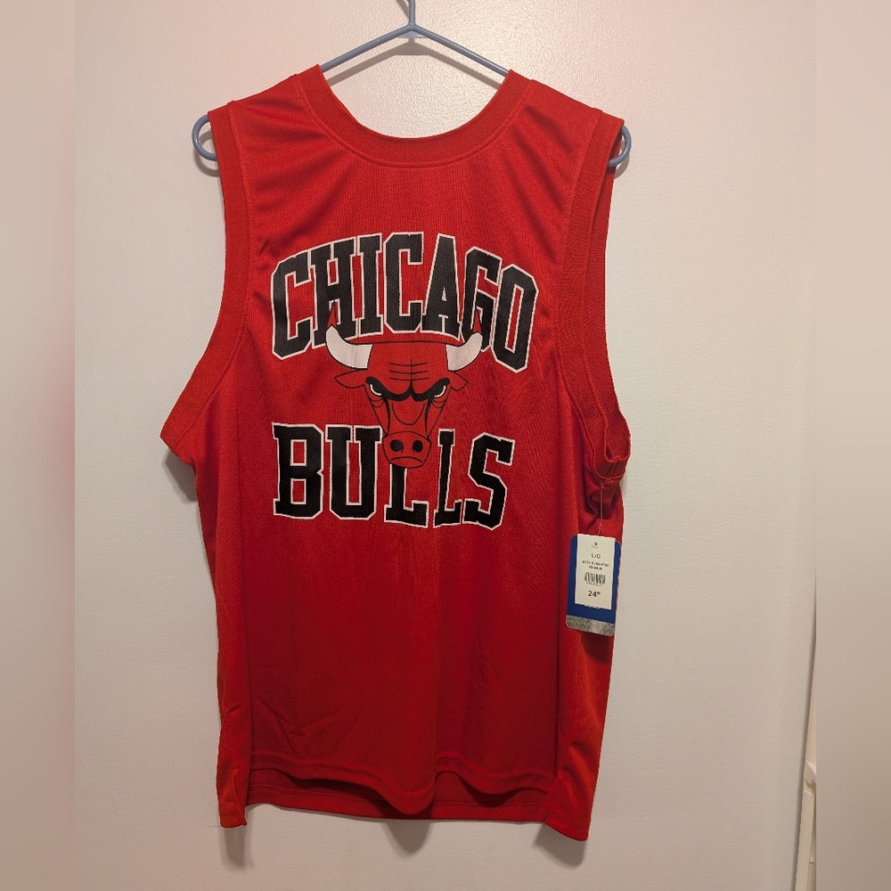 NBA Chicago Bulls Red Tank Top